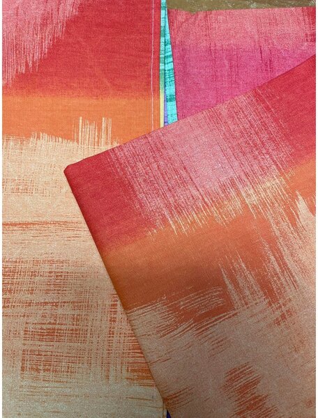 Copriletto Piquet Arcobaleno multicolore