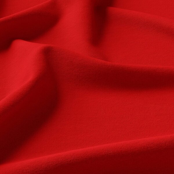 Tenda su anelli con zirconi 140x250 cm rosso