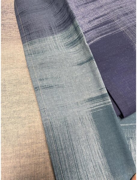 Copriletto Piquet Arcobaleno blu