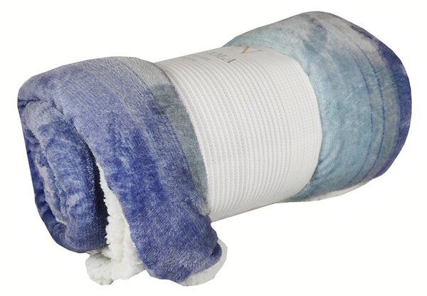 Coperta Fashion 160x210 cm blu