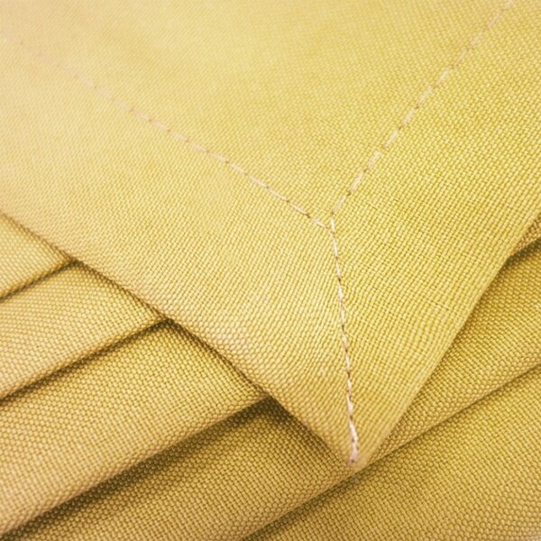 Tenda con nastro Heaven pastello giallo