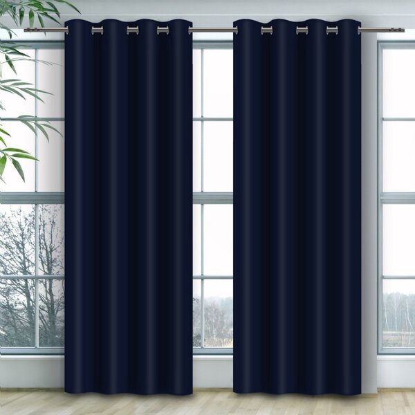 Tenda su anelli Heaven blu navy