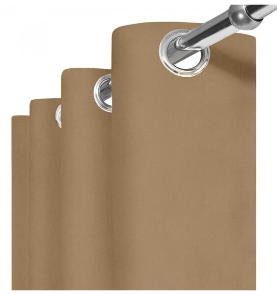 Tenda su anelli Heaven beige