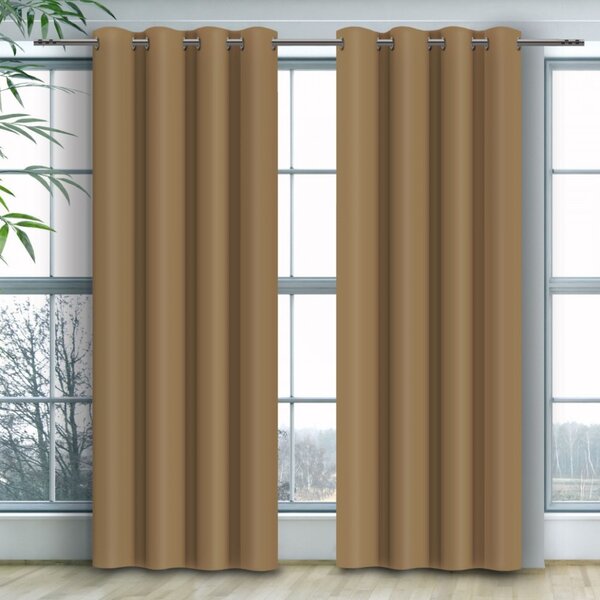 Tenda su anelli Heaven beige