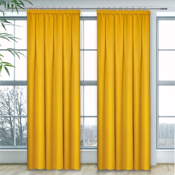Tenda con nastro Heaven giallo