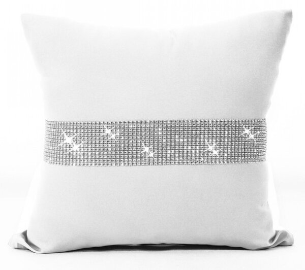 Federa Glamour con zirconi bianco