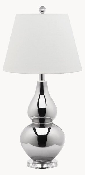 Set di 2 lampade da tavolo in vetro Cybil