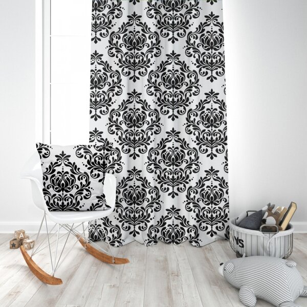 Federa cuscino MIGD143 40x40 cm ornamento barocco