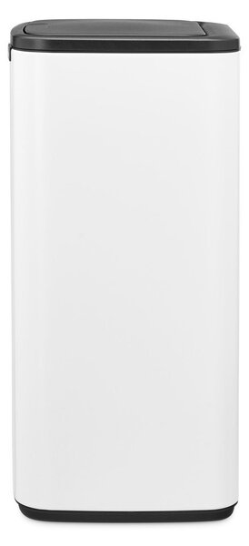Cestino per la spazzatura bianco in acciaio touch 30 l Bo Touch – Brabantia