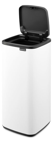 Cestino per la spazzatura bianco in acciaio touch 30 l Bo Touch – Brabantia