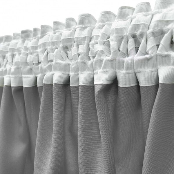 Tenda con nastro Heaven grigio chiaro