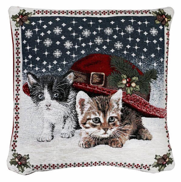 Federa cuscino gobelin 42x42 cm Chenille IT01