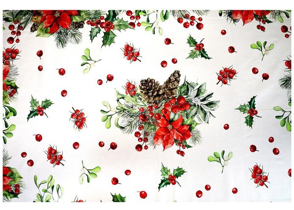 Tovaglia di natale 140x180 cm Made in Italy