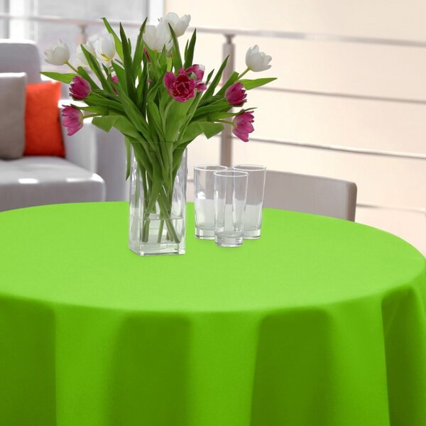 Tovaglia rotonda Standard Ø 140 cm verde chiaro