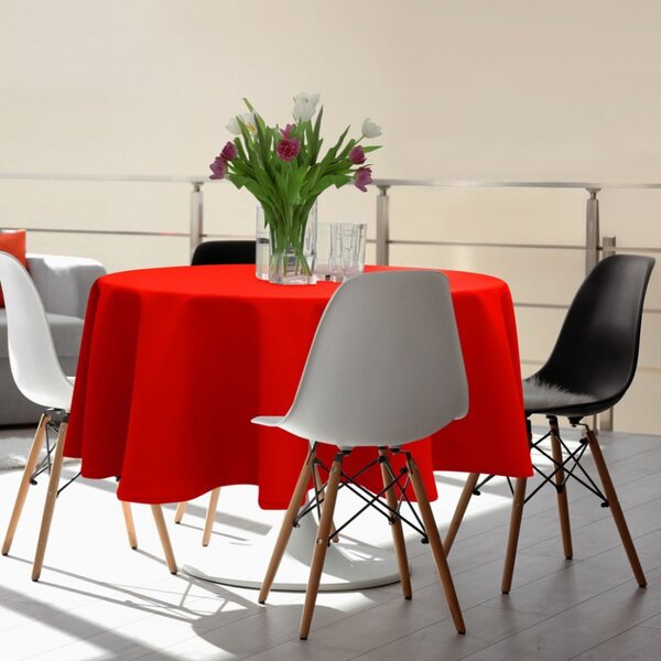 Tovaglia rotonda Standard Ø 140 cm rossa