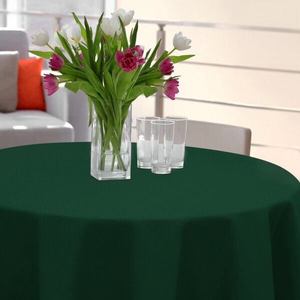 Tovaglia rotonda Standard Ø 140 cm verde bottiglia