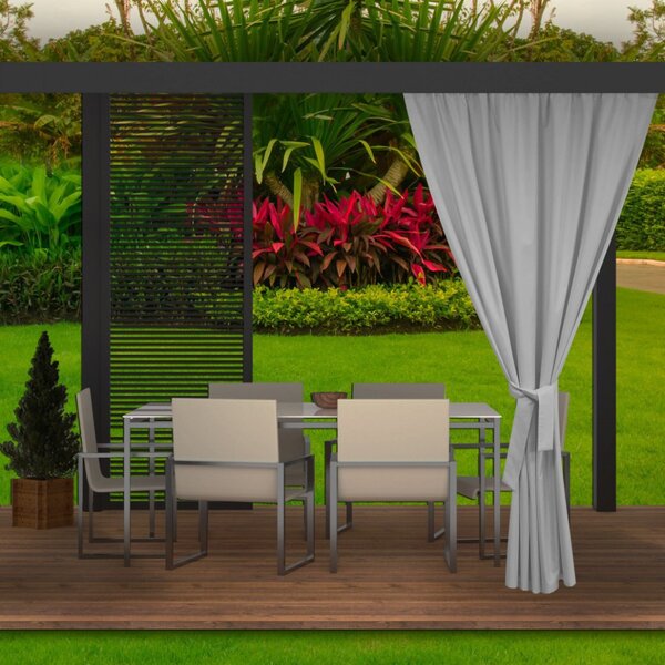 Tenda da giardino sulla terrazza MIG03 grigio chiaro