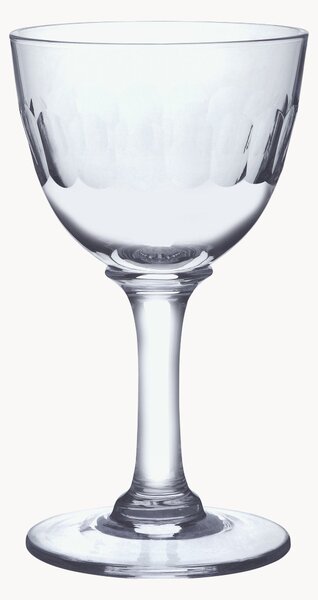 Set di 6 bicchieri da liquore in cristallo soffiato Lens