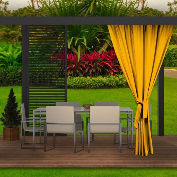 Tenda da giardino sulla terrazza MIG40 giallo