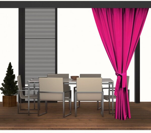 Tenda da giardino sulla terrazza MIG34 fucsia