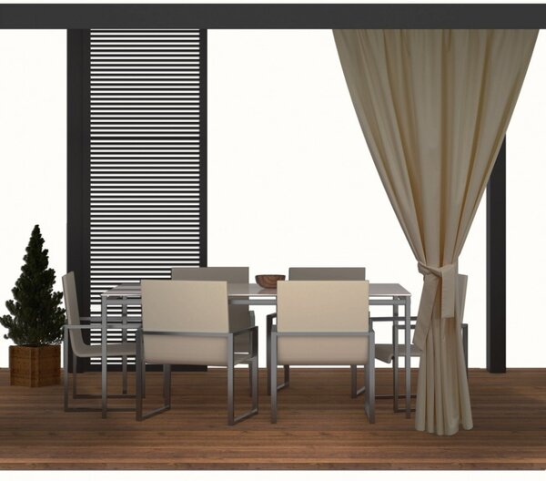 Tenda da giardino sulla terrazza MIG21 beige scuro