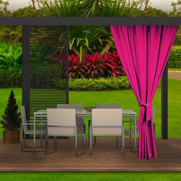 Tenda da giardino sulla terrazza MIG34 fucsia