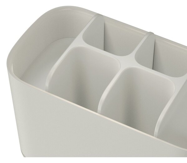 Portaspazzolino verticale beige in plastica EasyStore – Joseph Joseph