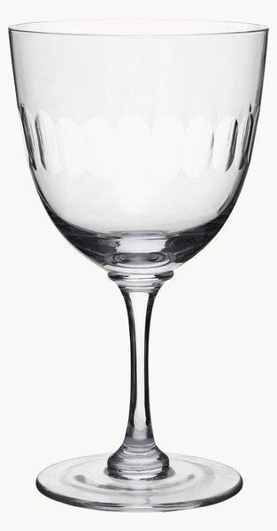 Set di 2 bicchieri da vino in cristallo soffiato Lens