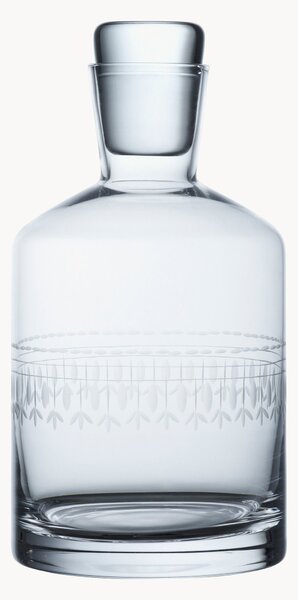 Decanter in cristallo soffiato Ovals, 800 ml