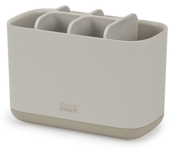 Portaspazzolino verticale beige in plastica EasyStore – Joseph Joseph