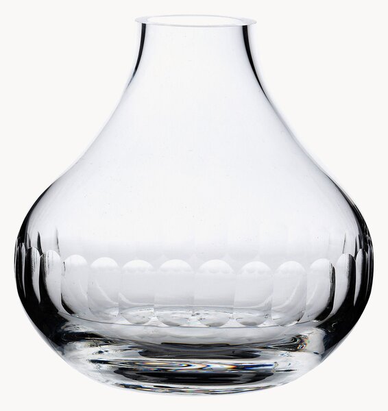 Vaso in cristallo soffiato Lens, alt. 11 cm