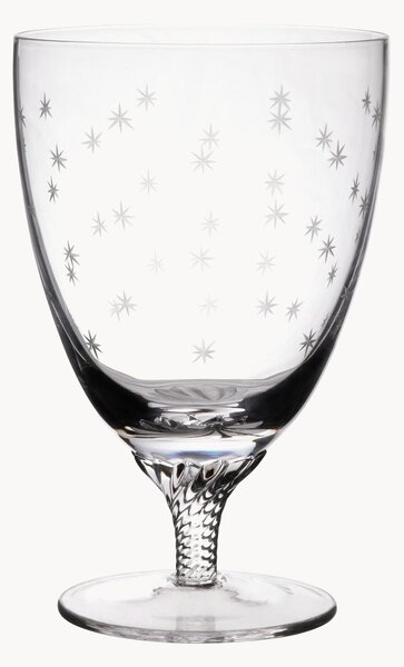 Set di 6 bicchieri da bistro in cristallo soffiato Stars