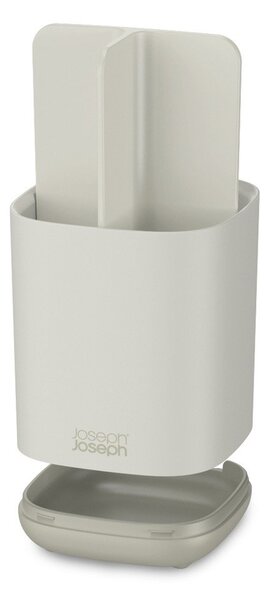 Portaspazzolino verticale beige in plastica EasyStore – Joseph Joseph