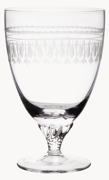 Set di 6 bicchieri da bistro in cristallo soffiato Ovals