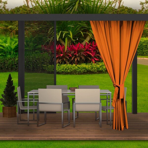 Tenda da giardino sulla terrazza MIG08 arancio