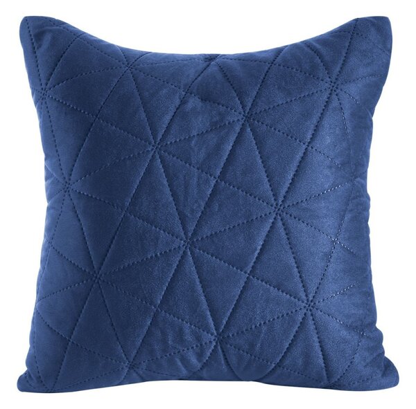 Federa in velluto Luiz3 40x40 cm blue navy