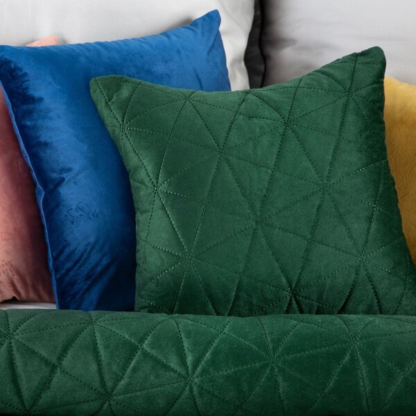 Federa in velluto Luiz3 40x40 cm marrone
