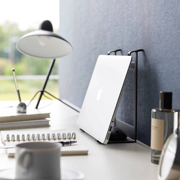 Supporto per laptop nero in metallo Tower – YAMAZAKI