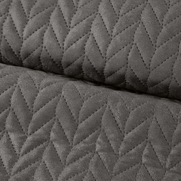 Copriletto in velluto Luiz4 beige