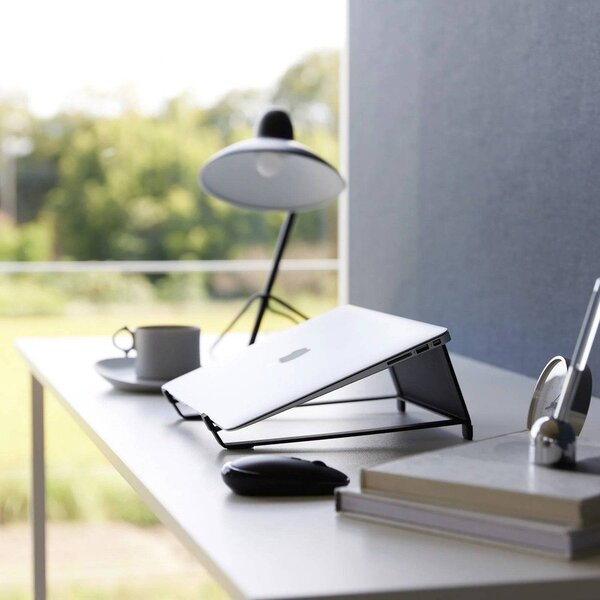 Supporto per laptop nero in metallo Tower – YAMAZAKI