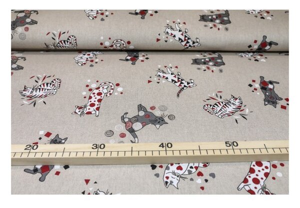 Tovaglia Gatti 90x90 cm Made in Italy