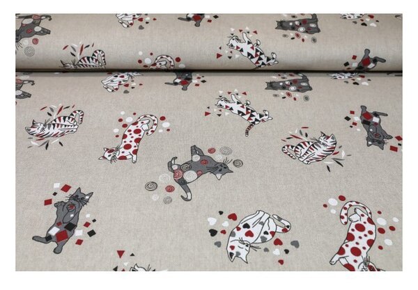Tovaglia Gatti 90x90 cm Made in Italy