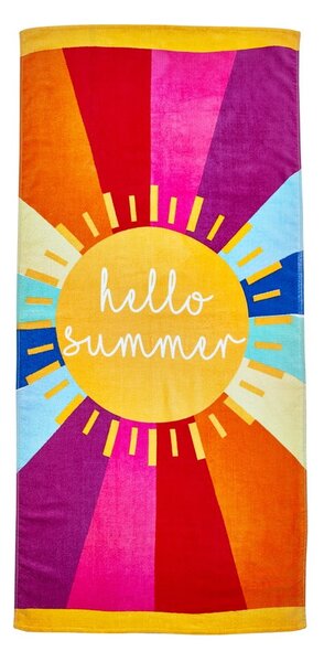 Telo mare in cotone 76x160 cm Hello Summer – Catherine Lansfield