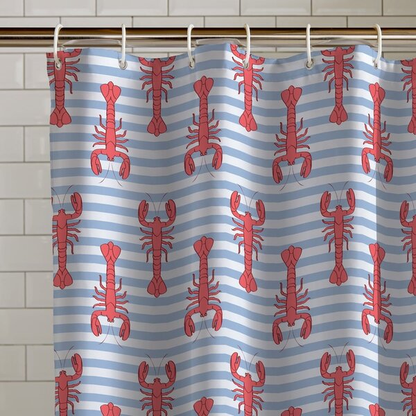 Tenda per doccia 180x180 cm Lobster – Catherine Lansfield