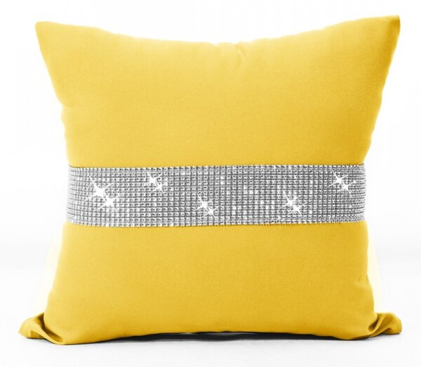 Federa con zirconi giallo
