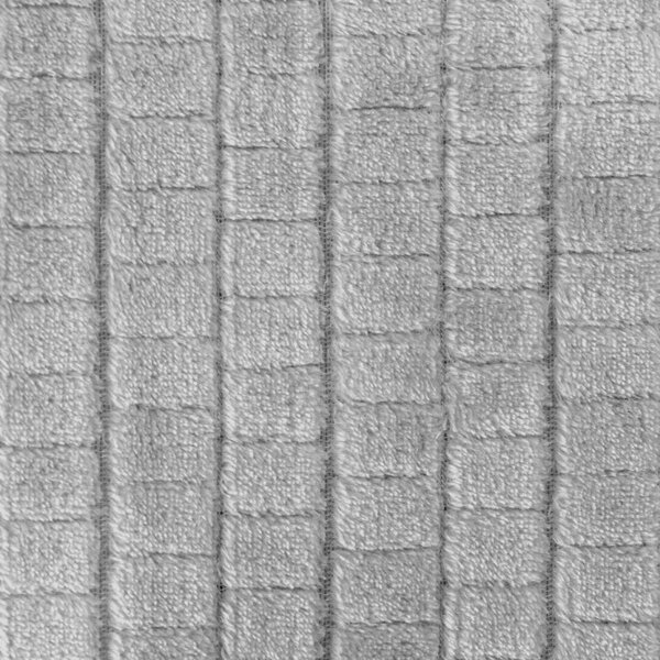 Coperta in microfibra con effetto 3D Cindy2 grigio chiarro
