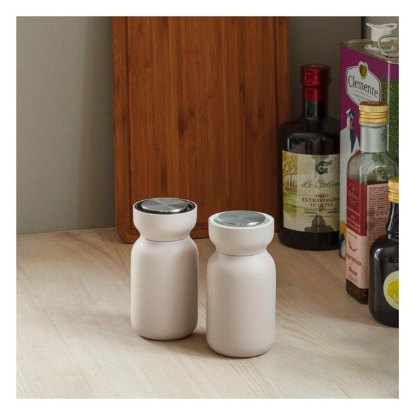 Eva Solo Sapor MacinaSale Sabbia Anello Bianco Macinino in Ceramica Regolabile da Grossolano a Fine