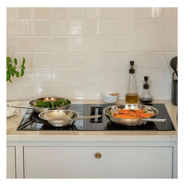 Eva Solo Padella 28cm Stainless Steel Inox Riciclato 90% x Gas Elettrico Induzione