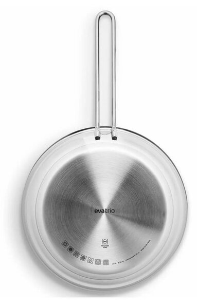 Eva Solo Padella 28cm Stainless Steel Inox Riciclato 90% x Gas Elettrico Induzione