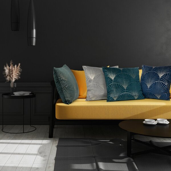 Federa in velluto BLINK 21 blu navy